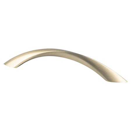 Berenson 128 mm Contemporary Advantage Five CC Champagne Twisted Arch Pull 9127-10CZ-P